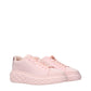 Jimmy Choo Pink Fabric Platform Sneakers