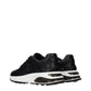 Jimmy Choo Black Fabric Athletic Sneakers