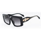 Just Cavalli Black Acetate Sunglasses