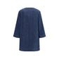 Valentino Blue Cotton Casual Dress