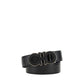 Ferragamo Blue Calf Leather Bos Taurus Belt