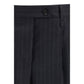 Ferragamo Gray Fleece Wool Casual Pants