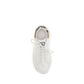 Burberry White Calf Leather Bos Taurus Low Top Sneakers