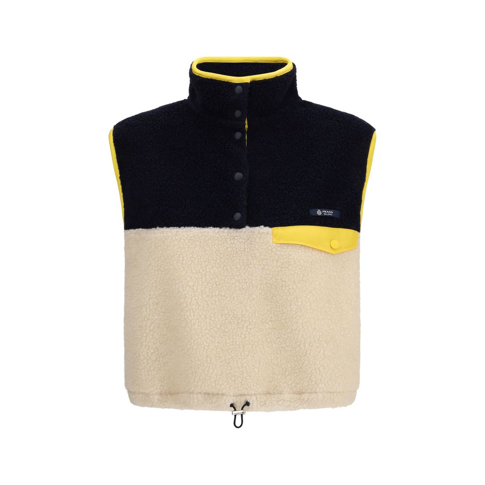 Prada Multicolor Recycled Polyester Sweatshirt