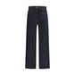 Thom Browne Blue Cotton Straight-Leg Jeans
