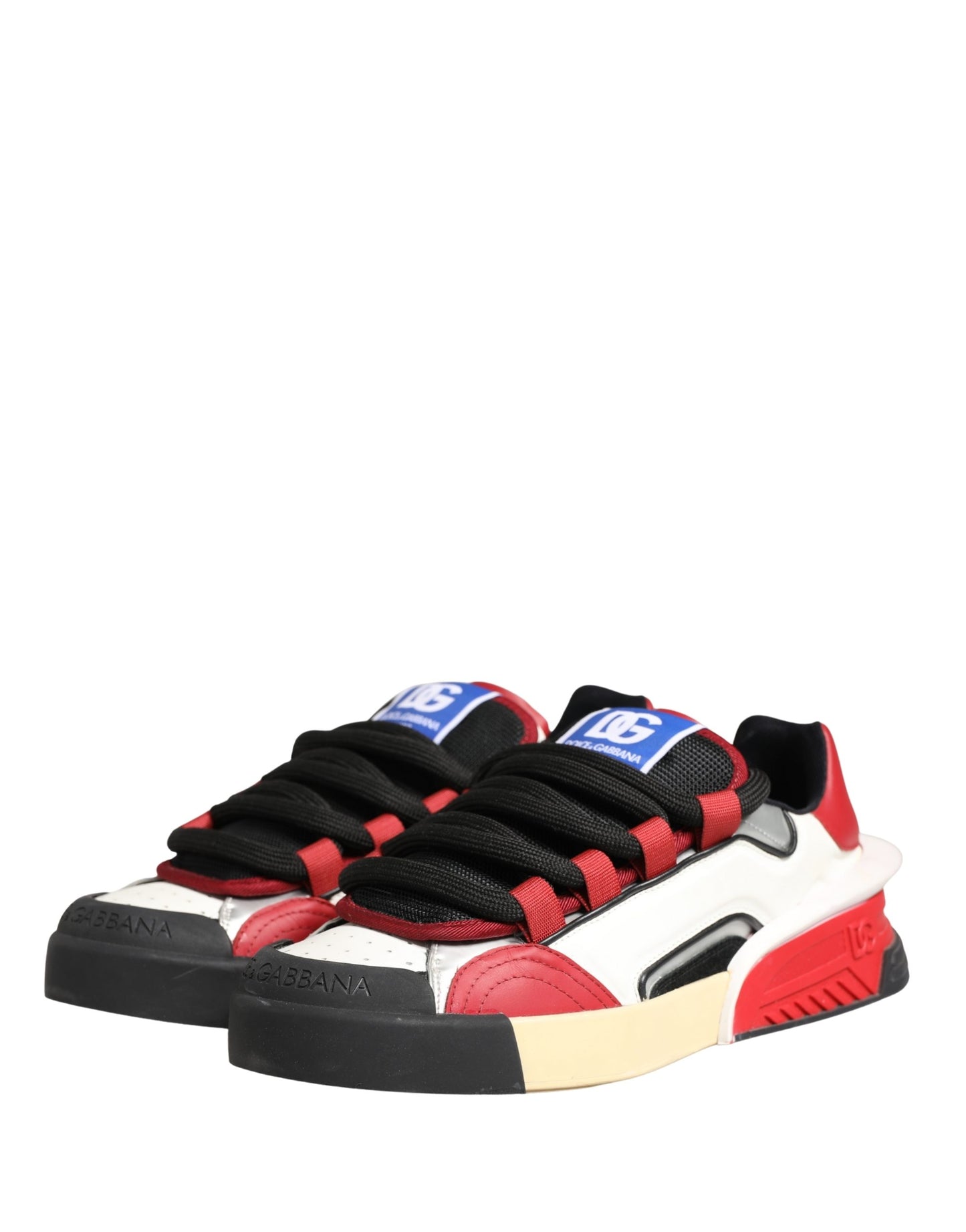 Dolce & Gabbana Multicolor Portofino Space Men Sneakers Shoes