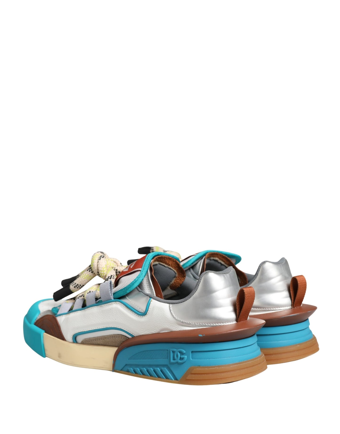 Dolce & Gabbana Multicolor Portofino Space Men Sneakers Shoes