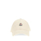 Moncler Beige Cotton Cap (Baseball Hat)