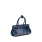 Prada Blue Calf Leather Bos Taurus Handbag