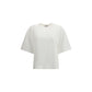 Forte_Forte White Cotton T-Shirt