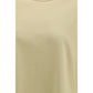 Forte_Forte Beige Cotton T-Shirt
