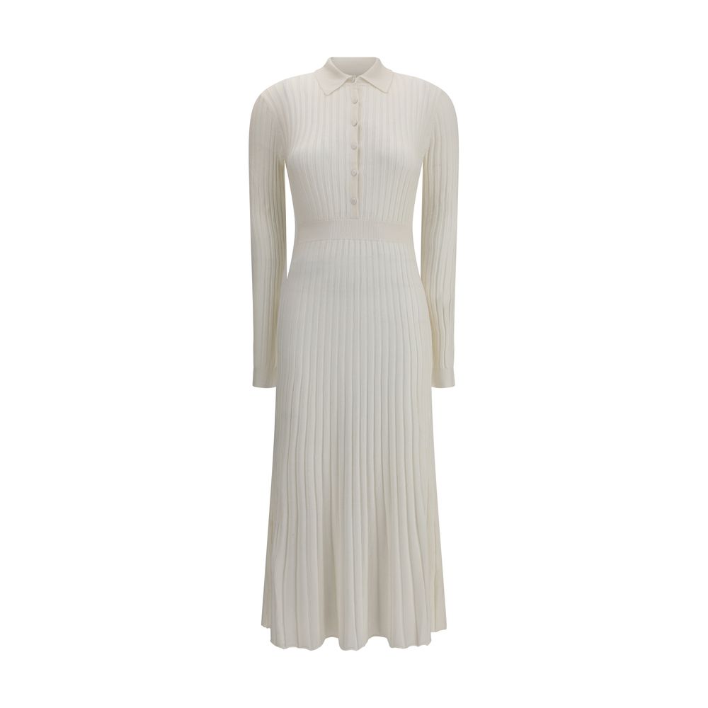 Gabriela Hearst White Silk Casual Dress