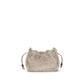 Brunello Cucinelli Gray Fur Shoulder Bag