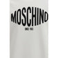 Moschino White Cotton Sweatshirt
