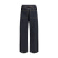 Thom Browne Blue Cotton Relaxed Fit Jeans