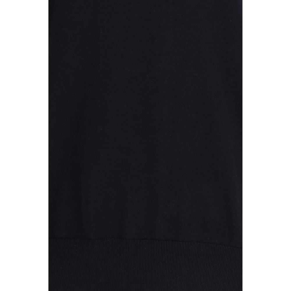 Laneus Black Cotton T-Shirt