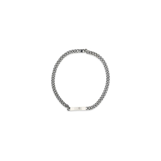 MM6 Silver Metal Necklace