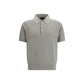 Brioni Beige Cotton Polo Shirt