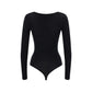 Wolford Black Polyamide Bodysuit