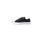 Converse Black Fabric Platform Sneakers