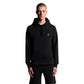 Lyle & Scott Black Cotton Hoodie