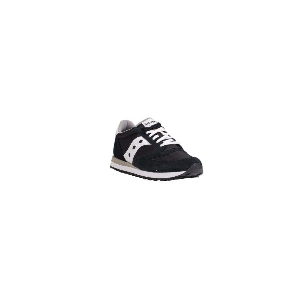 Saucony Black Suede Leather Low Top Sneakers