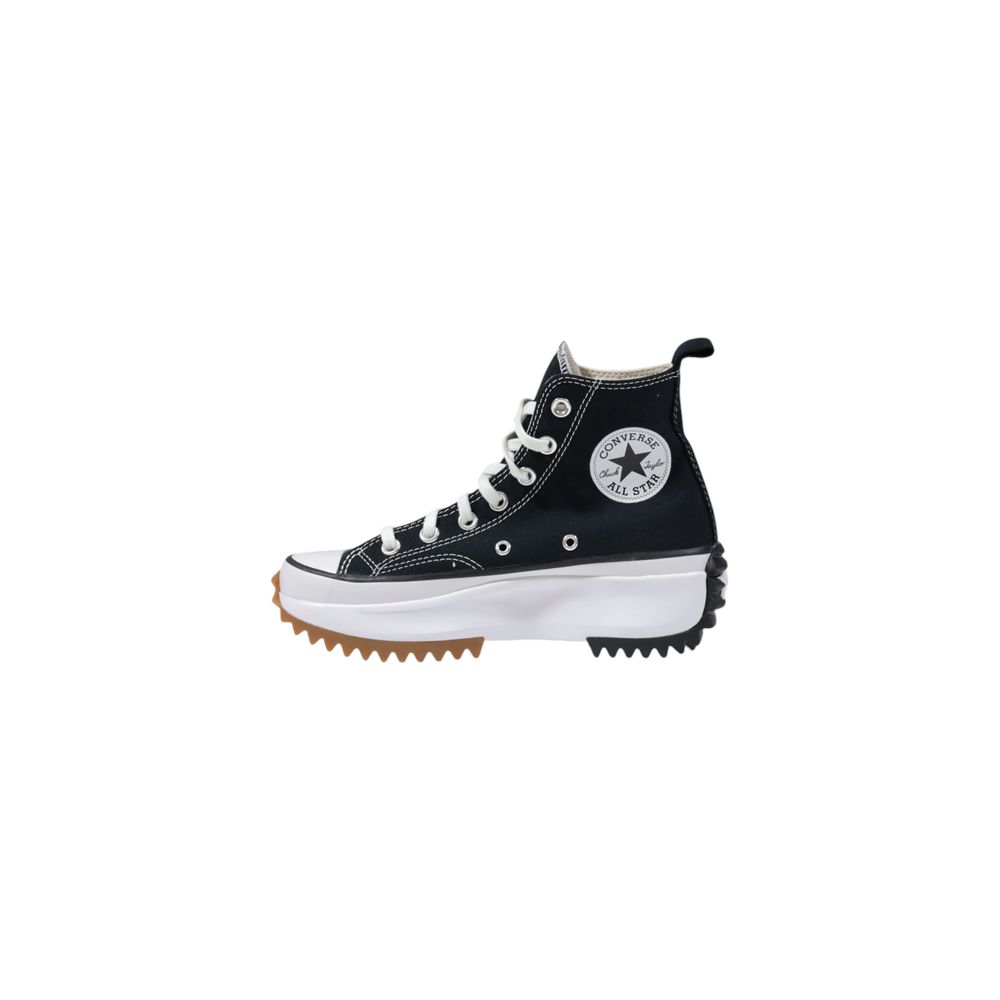 Converse Black And White Fabric Chunky Sneakers