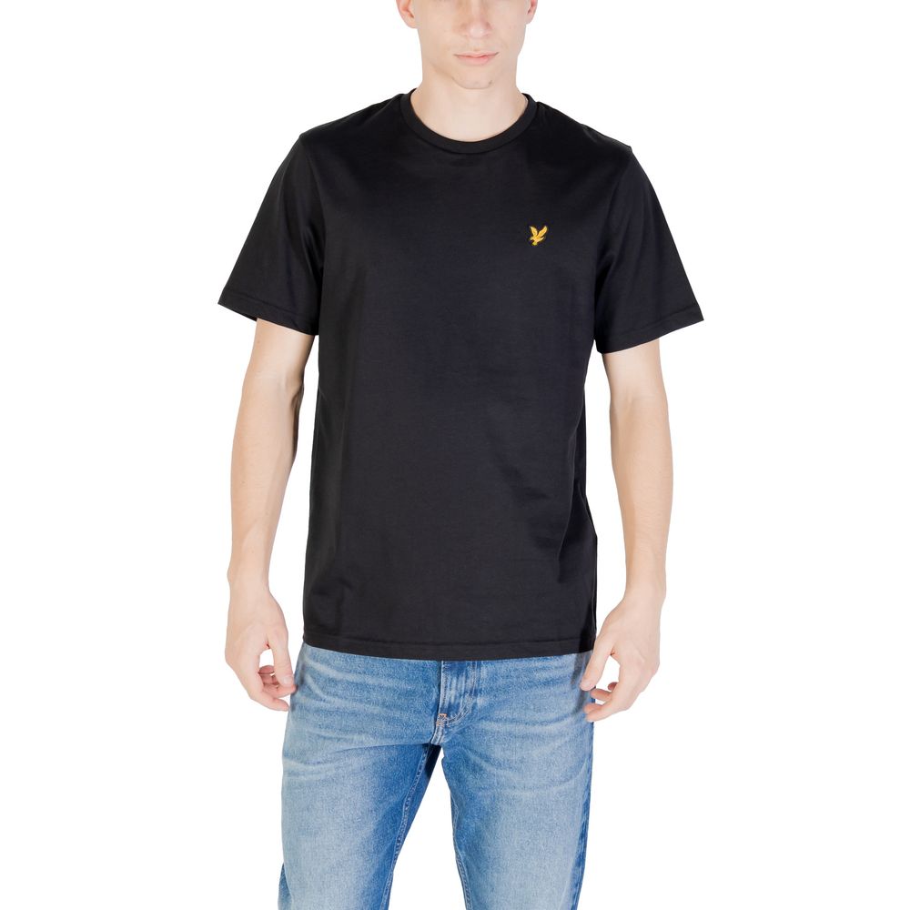 Lyle & Scott Black Cotton T-Shirt