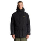 Lyle & Scott Black Polyester Parka