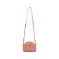 Love Moschino Pink Suede Leather Handbag