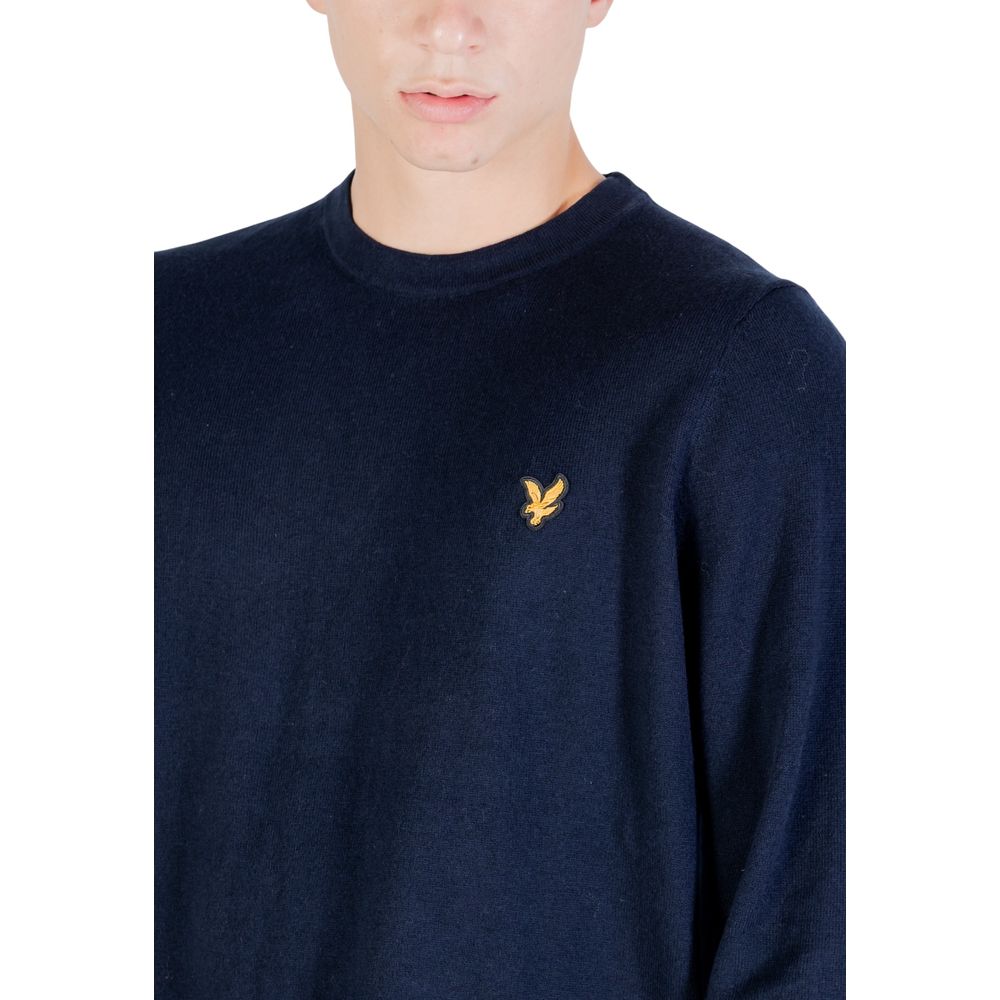 Lyle & Scott Blue Cotton Sweatshirt