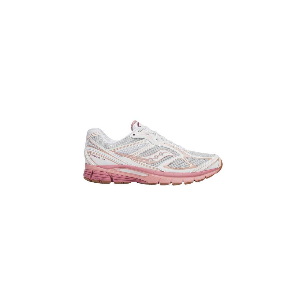 Saucony White Textile Athletic Sneakers