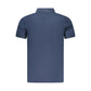 Hugo Boss Blue Cotton Men Polo Shirt