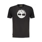 Timberland Black Cotton Men's T-Shirt