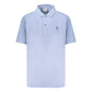 Timberland Azzurro Cotton Men Polo Shirt