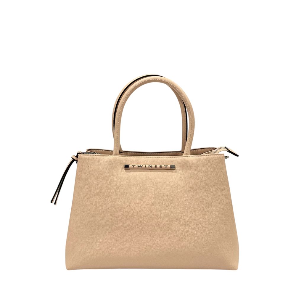 Twinset Pink Polyurethane Women Handbag