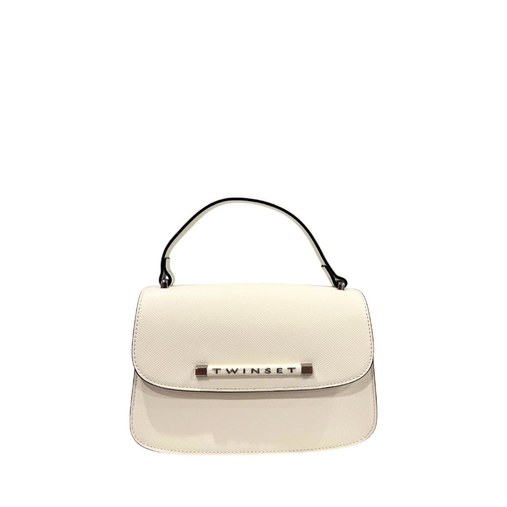 Twinset White Polyurethane Women Handbag