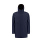 Herno Blue Polyamide Coat