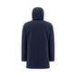 Herno Blue Polyamide Coat