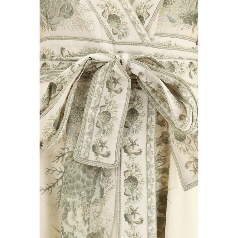 Zimmermann Multicolor Cotton Long Dress