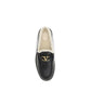 Valentino Garavani Black Calf Leather Bos Taurus Slip-On Loafers