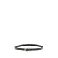 Saint Laurent Black Cotton Regular Belt