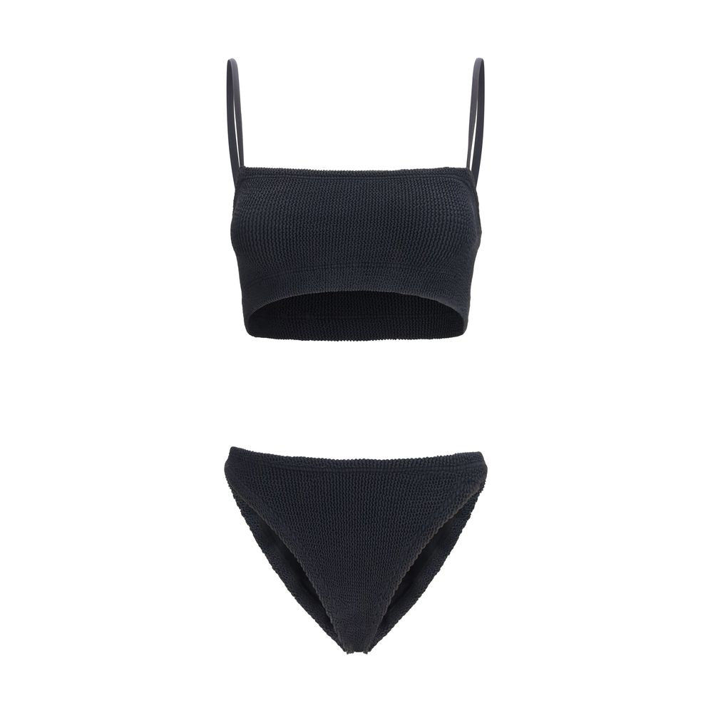 Hunza G Black Polyamide Bikini