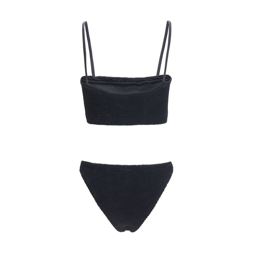Hunza G Black Polyamide Bikini