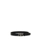 Balenciaga Black Calf Leather Bos Taurus Belt