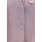 Maison Margiela Purple Silk Dress Shirt