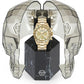Philipp Plein Gold Stainless Steel Dress Watch