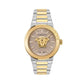 Versace Gold Stainless Steel Dress Watch