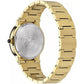 Versace Gold Stainless Steel Dress Watch