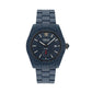 Versace Blue Ceramic Dress Watch